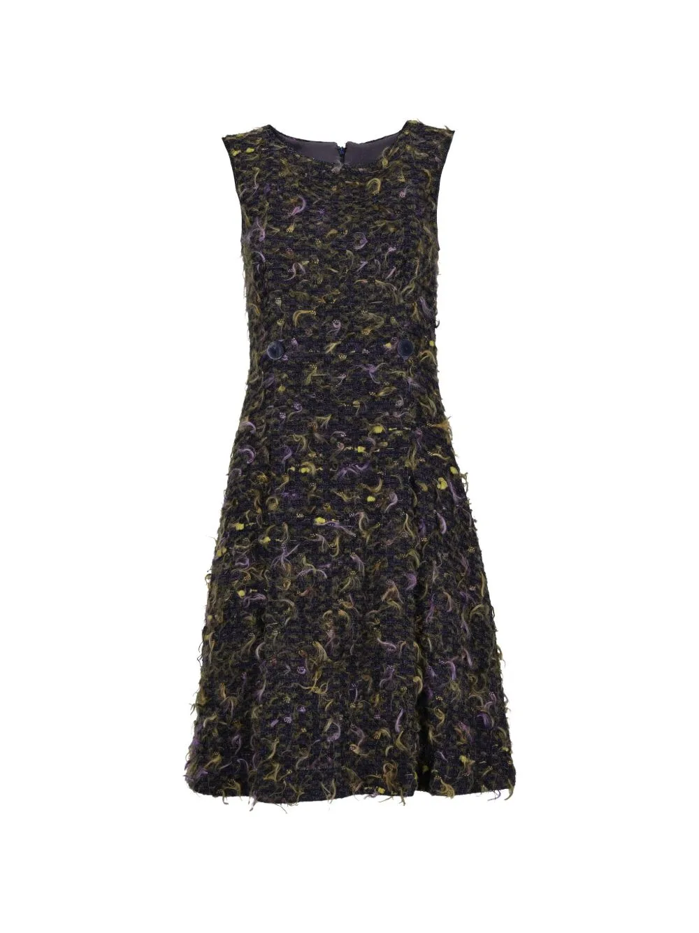 Tweed Sleeveless Dress by Luisa Beccaria