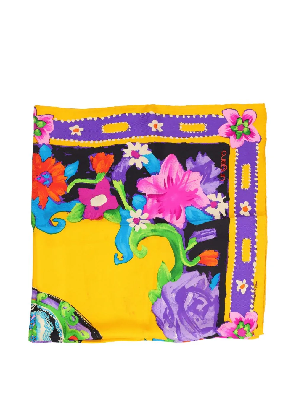 Floral-Print Scarf by Ungaro