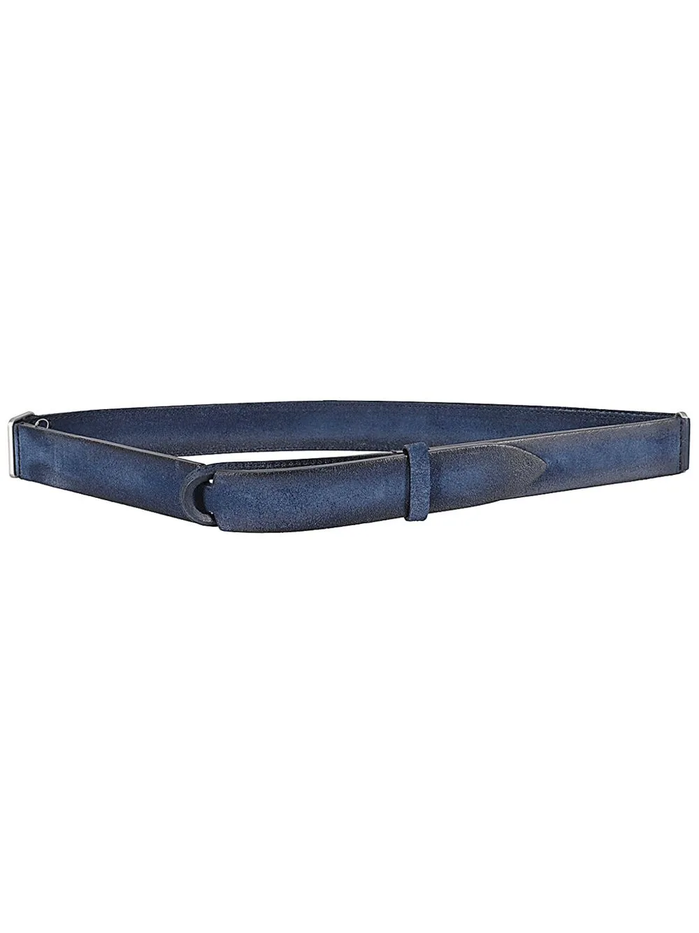 Washed Leather Belt by Orciani
