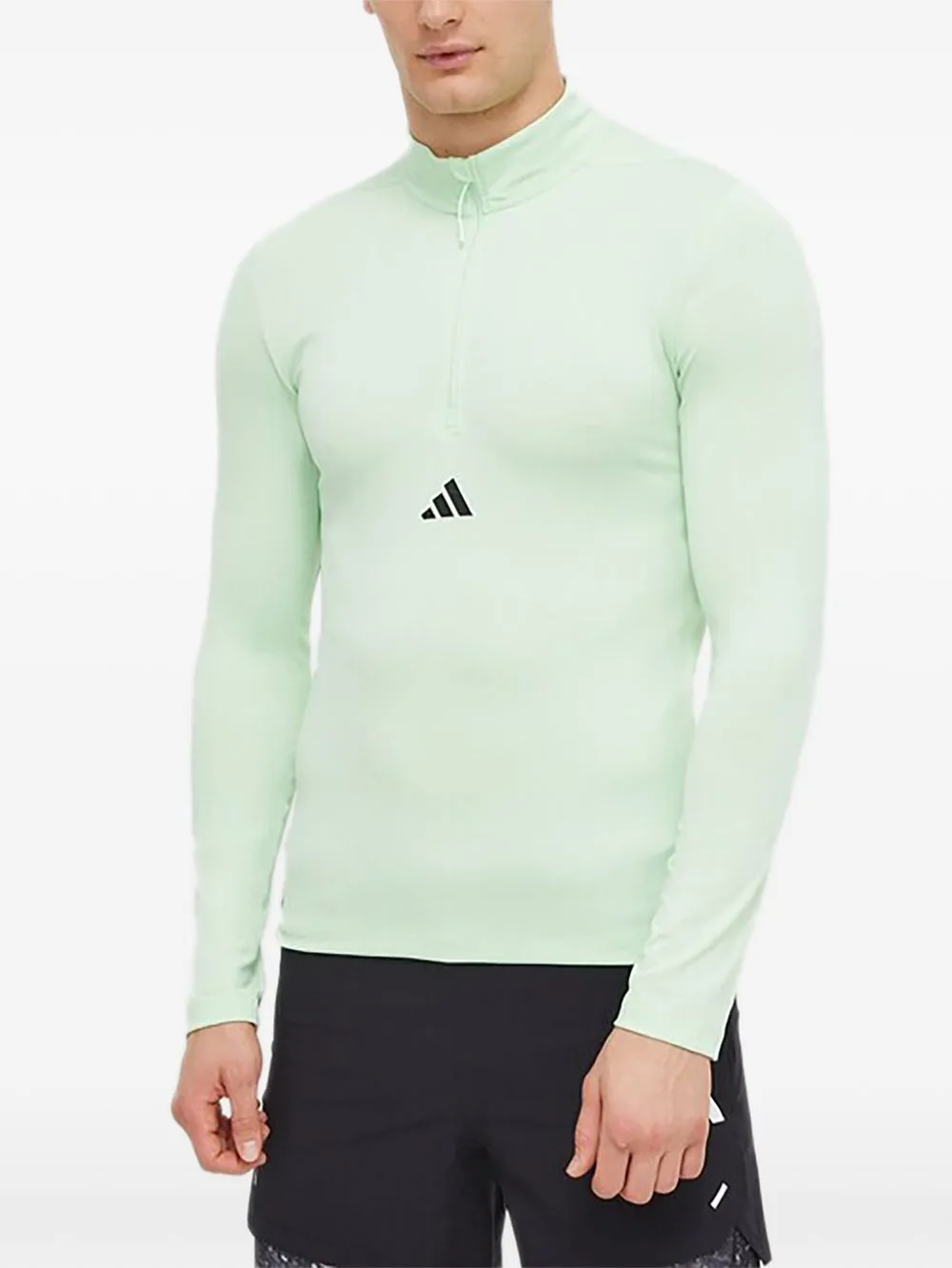 Zip Turtleneck Sweatshirt