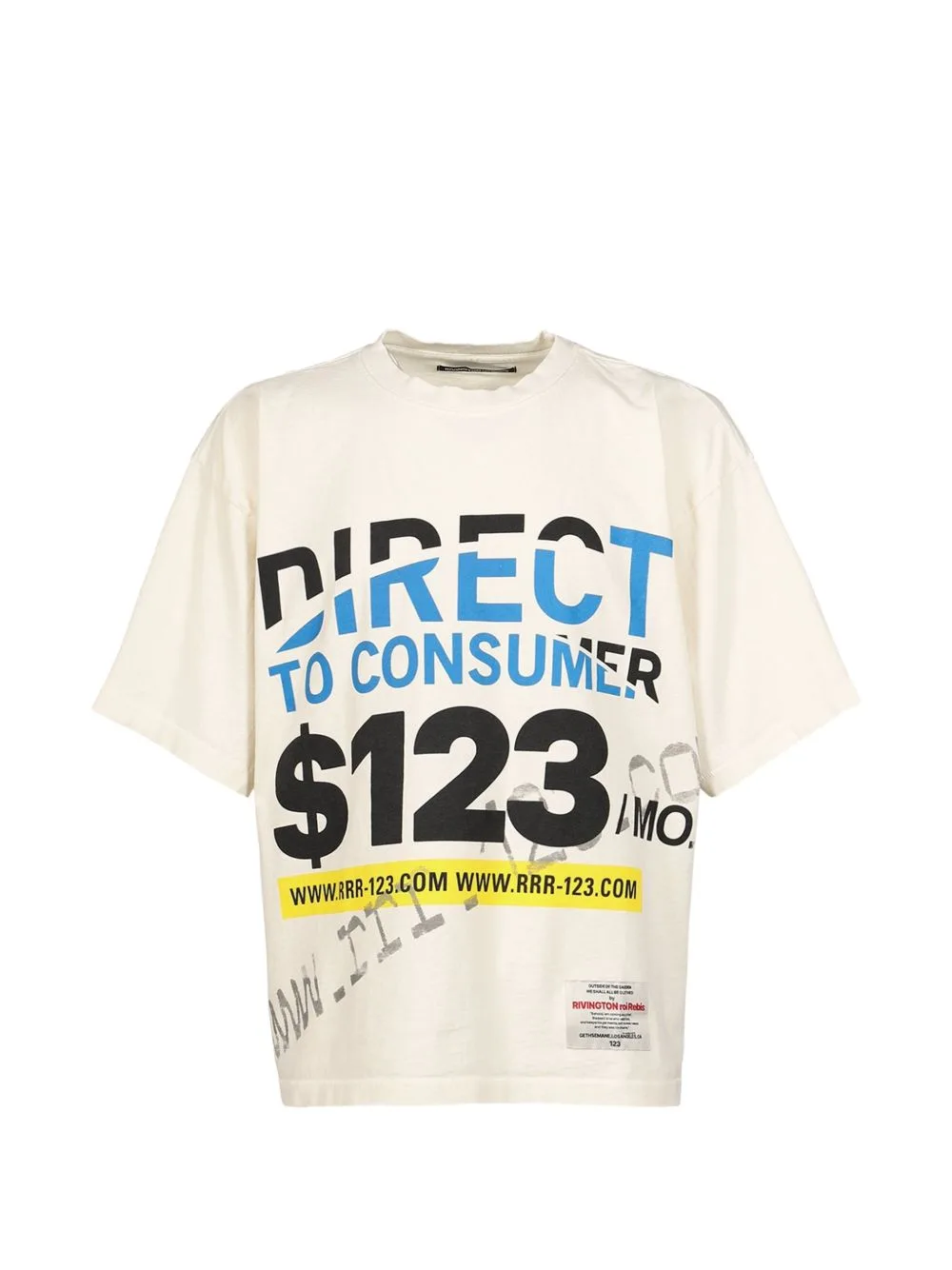 Graphic-Print T-Shirt by RRR123