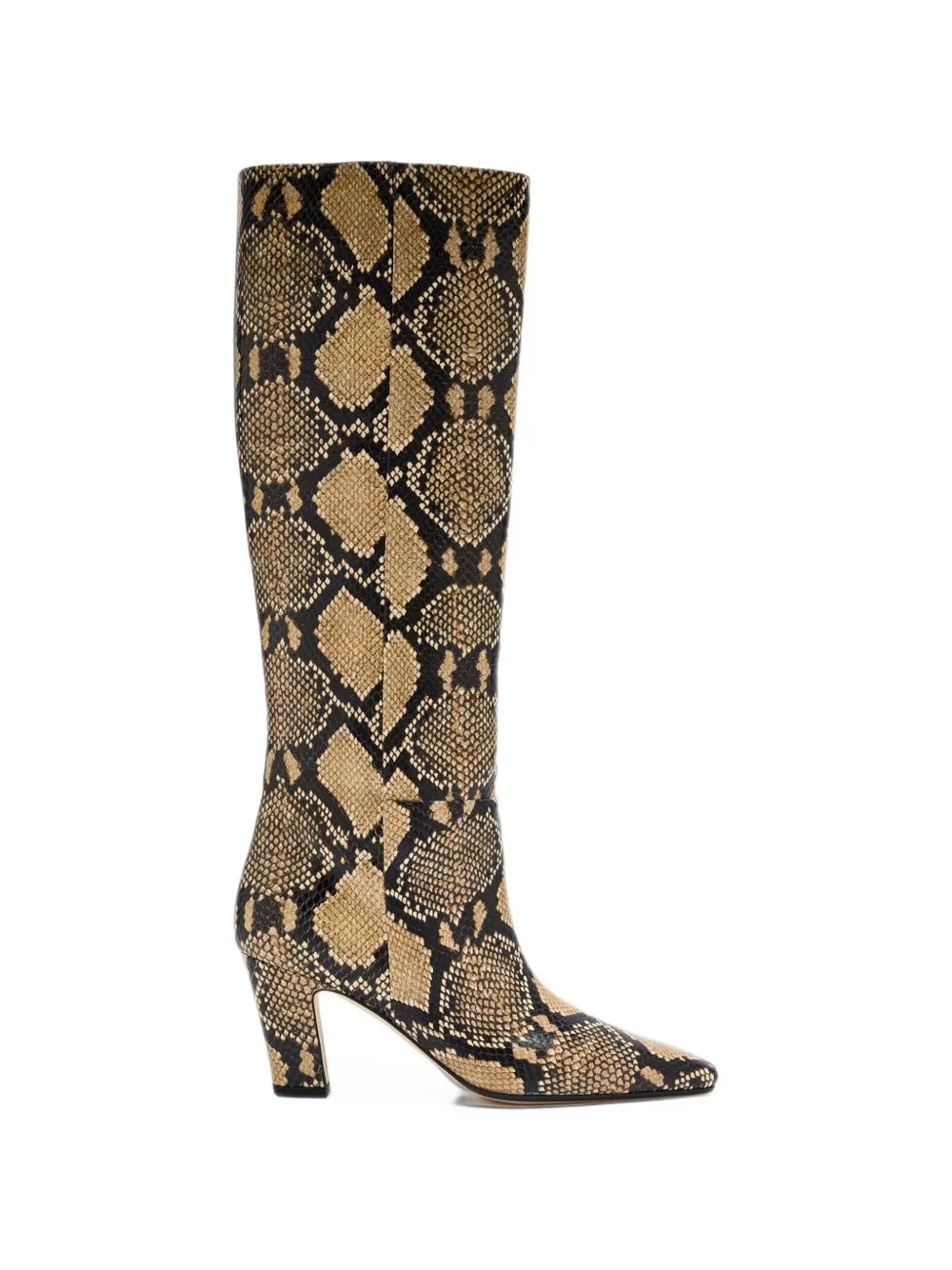 Silva Snake-Print Boots by Aeyde