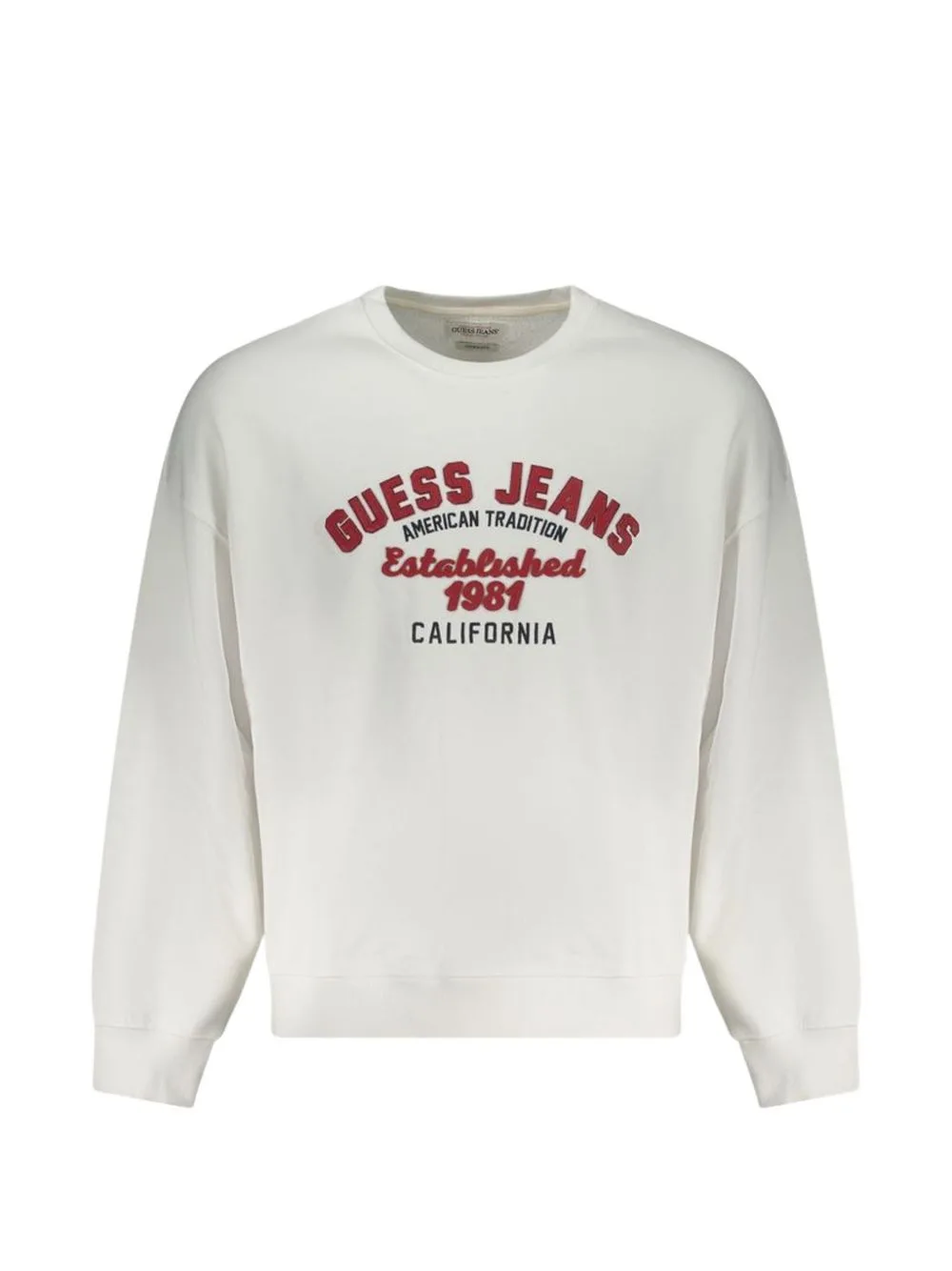 Embroidered Logo-Print Sweatshirt by GUESS USA