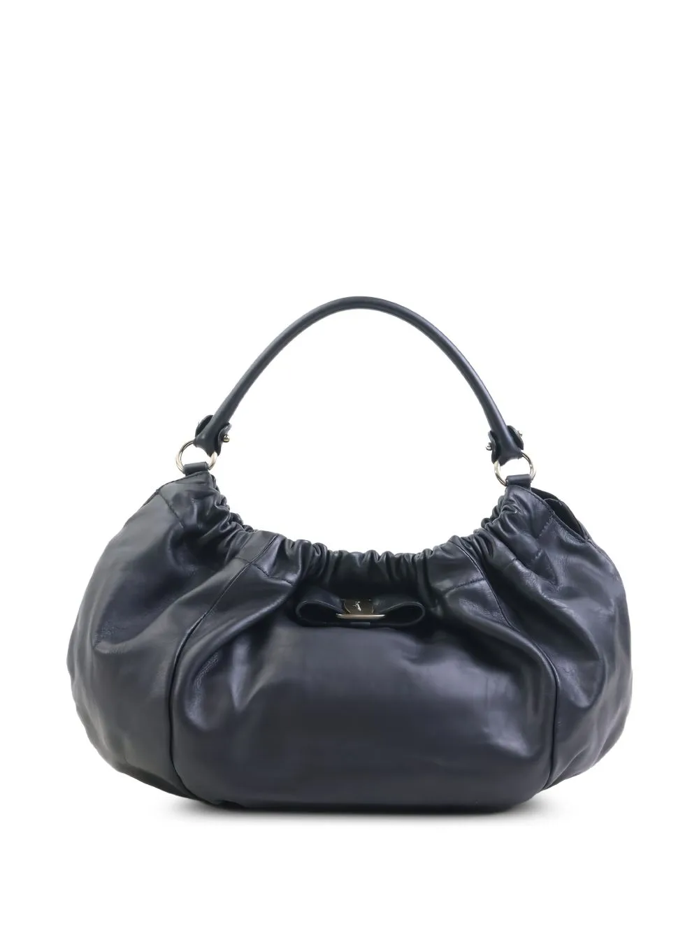 2010-2026 Leather Vara Bow Handbag by Ferragamo Pre-Owned
