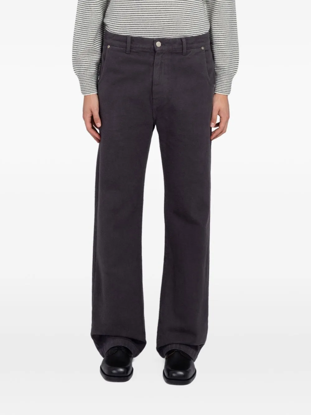 Straight-Cut Jeans by mfpen