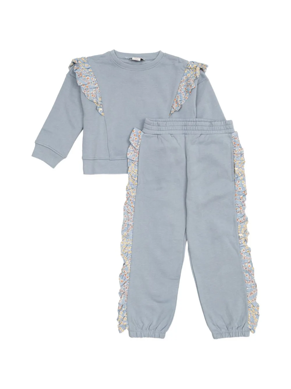 Ruffled Star-Print Tracksuit by Stella McCartney Kids