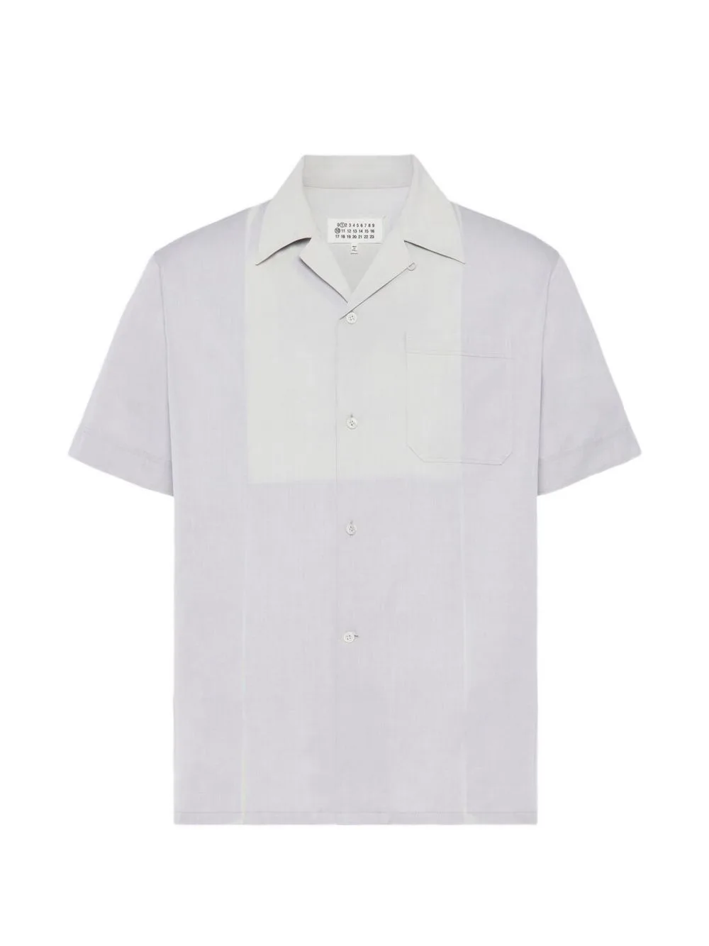 Panelled Short-Sleeved Shirt by Maison Margiela