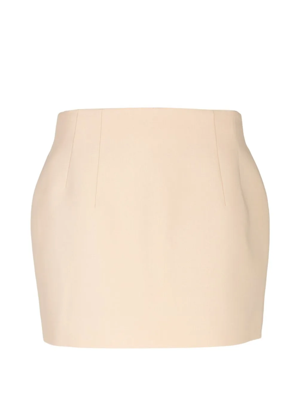 Dart-Detail Mini Skirt by WARDROBE.NYC