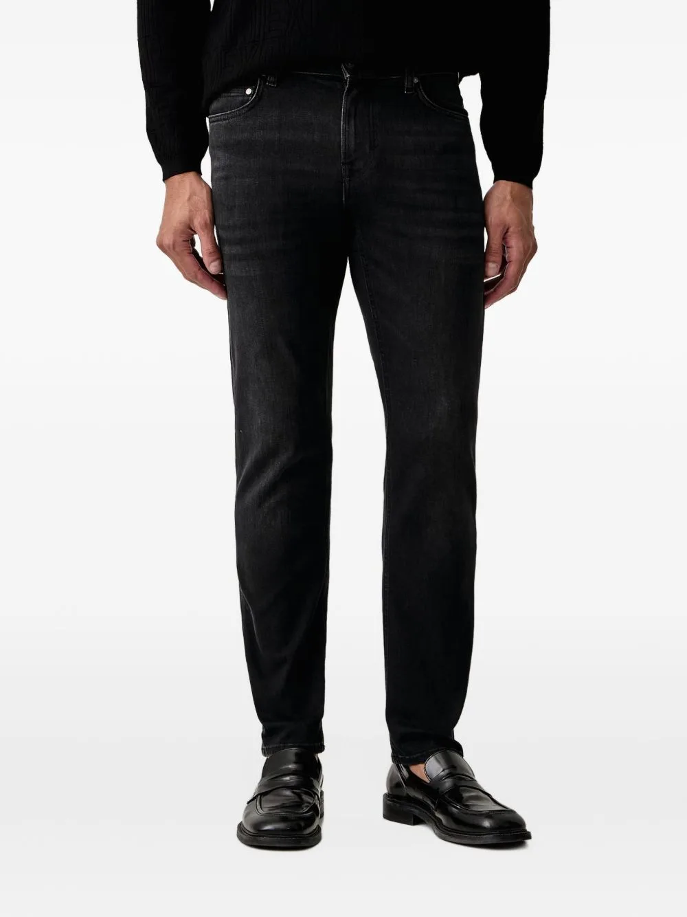 Faded Slim-Fit Jeans
