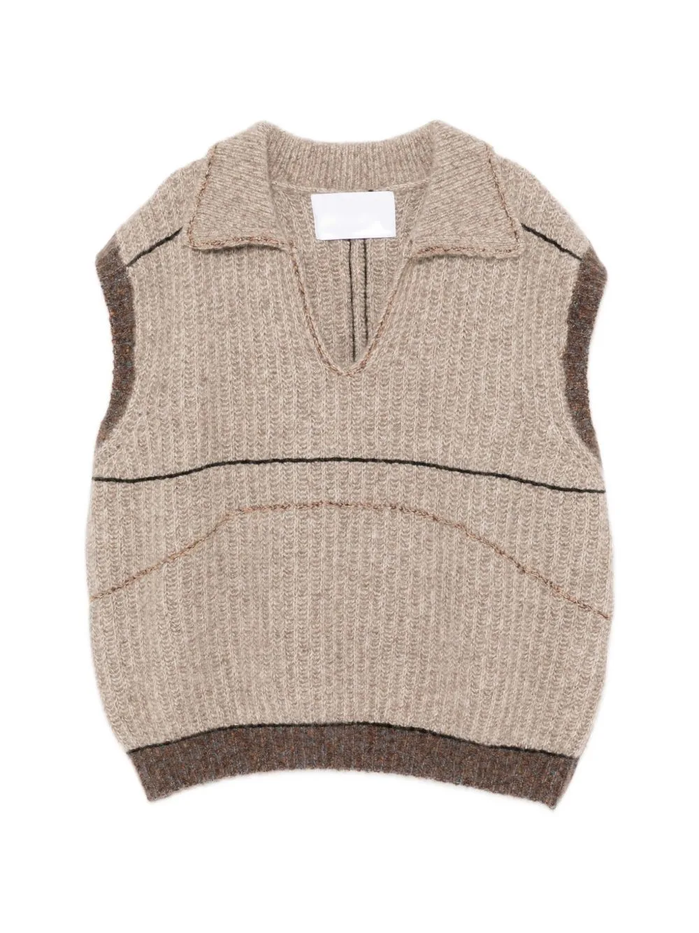Half-Placket Sweater by CUDDLEUP