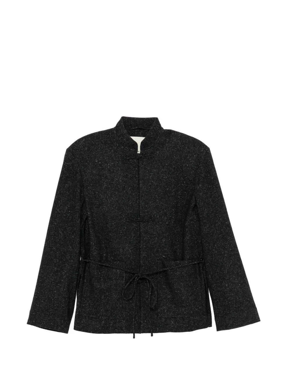 Frog-Fastening Drawstring Jacket by SAMUEL GUÌ YANG