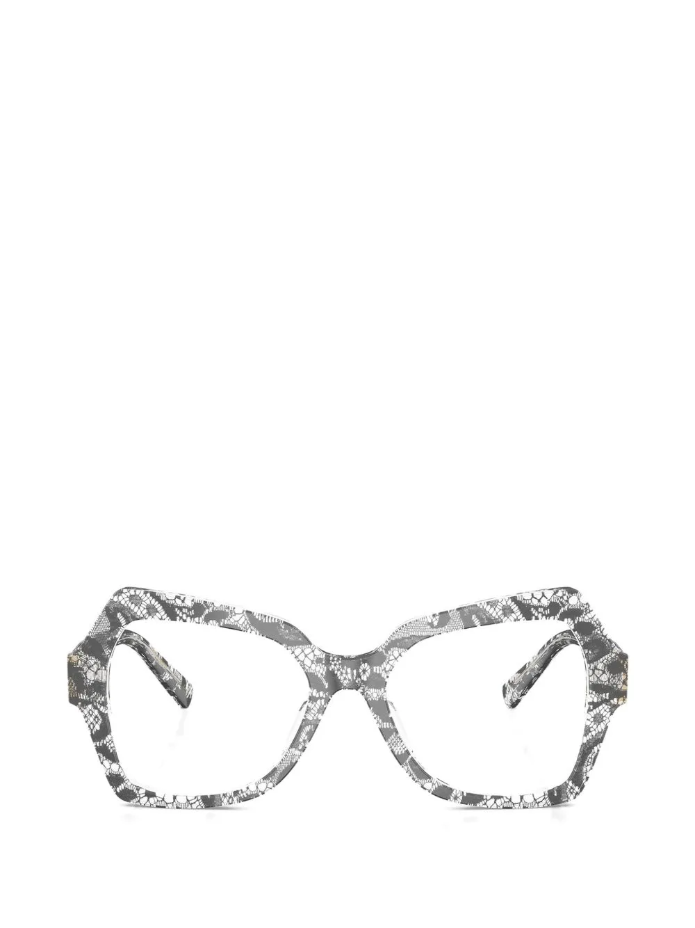 Lace Geometric Glasses by Dolce & Gabbana Eyewear