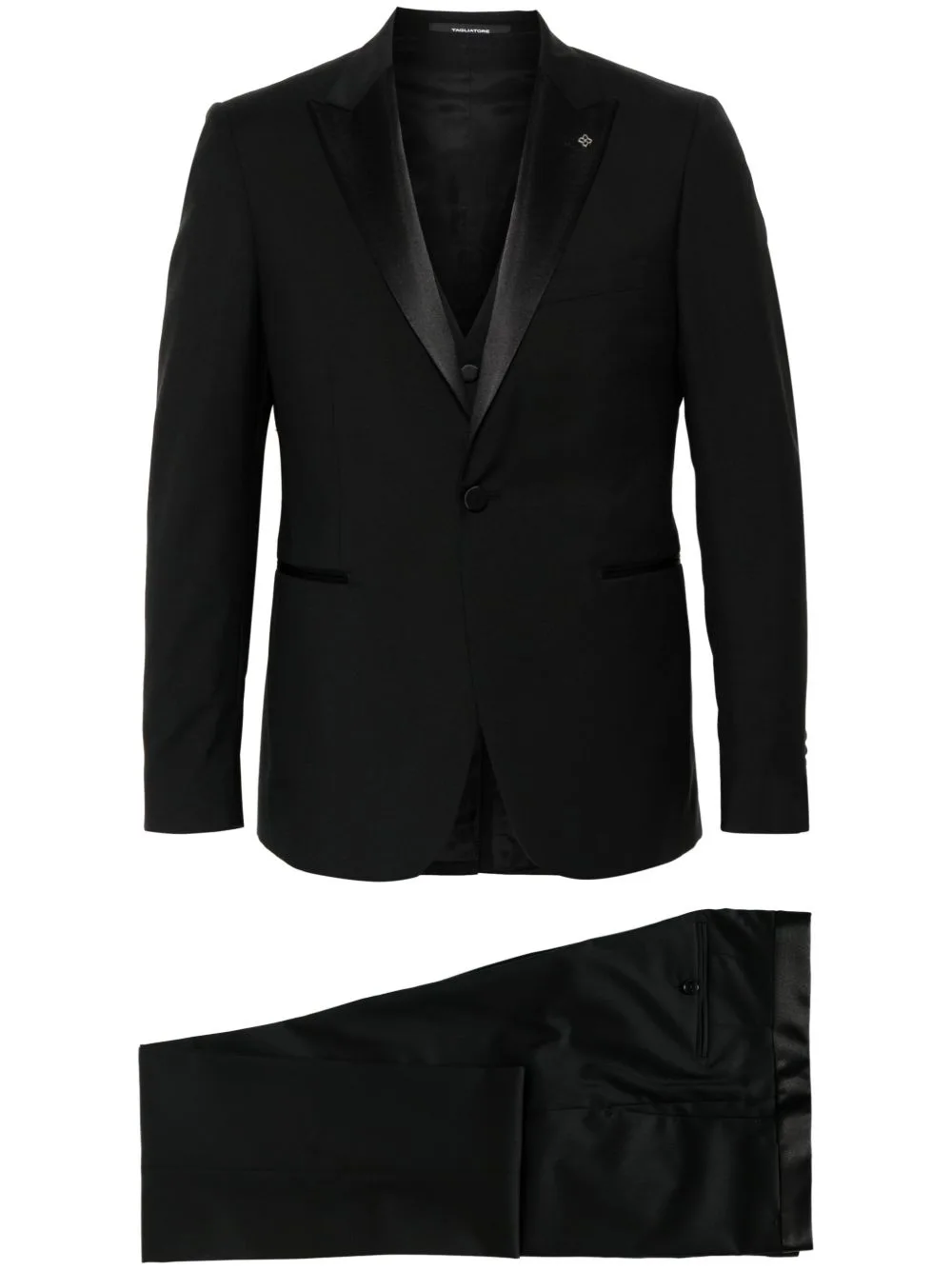 Virgin Wool Tuxedo (set of Three) by Tagliatore