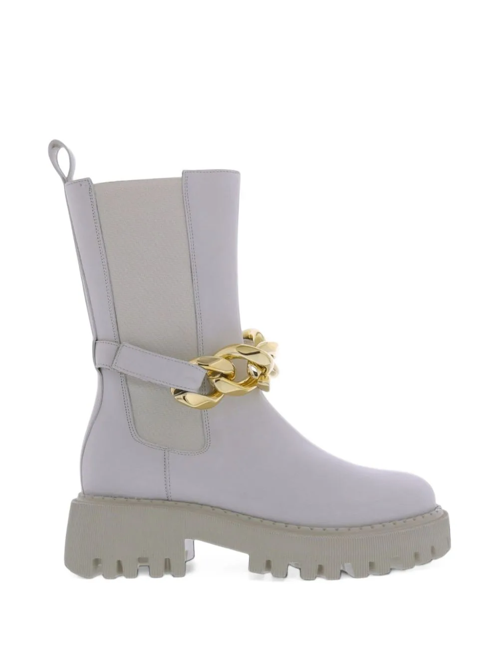 Long Beach Chain-Link Chelsea Boots by TORAL SHOES