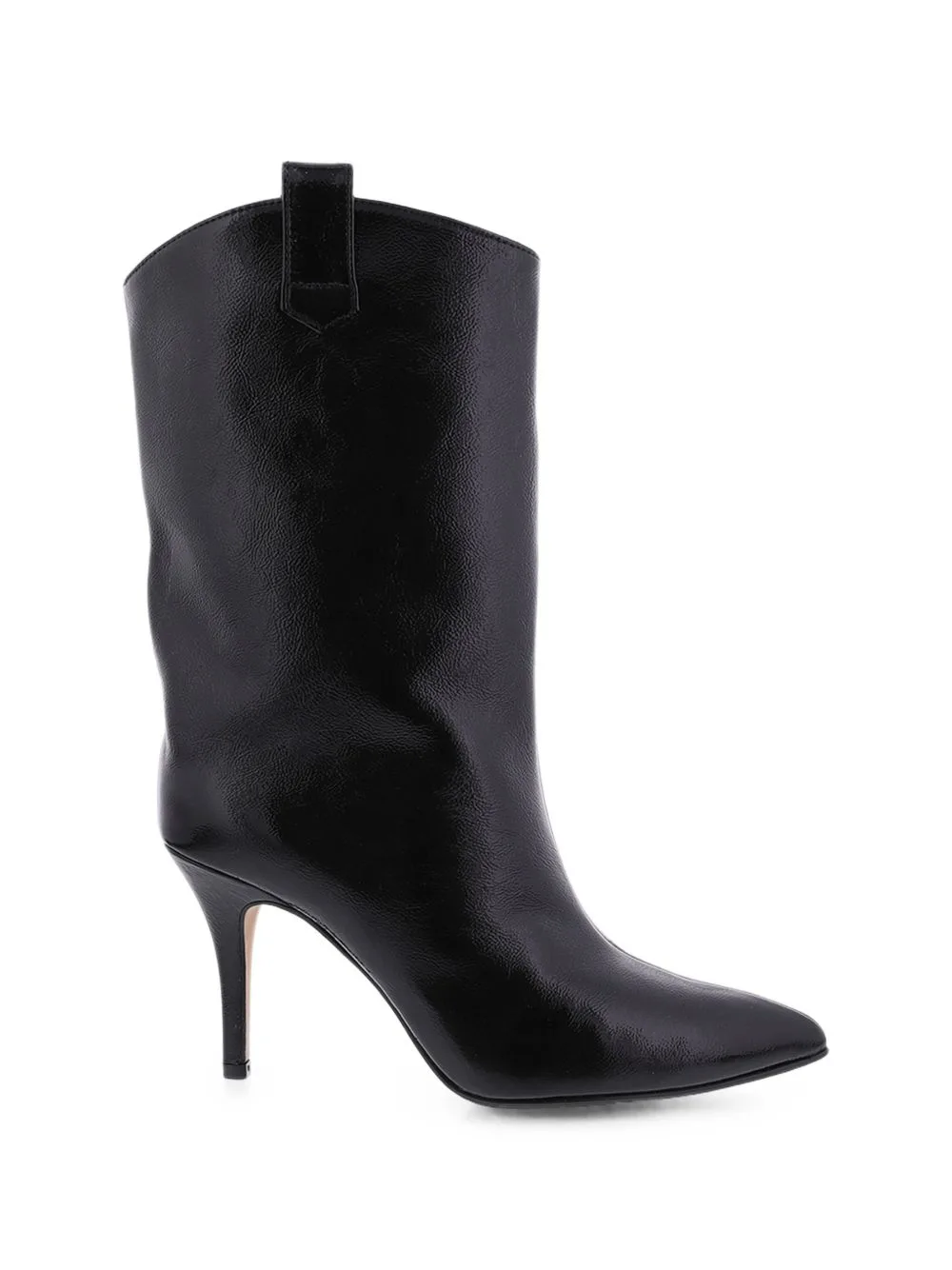 Pointed-Toe Pull-On Boots