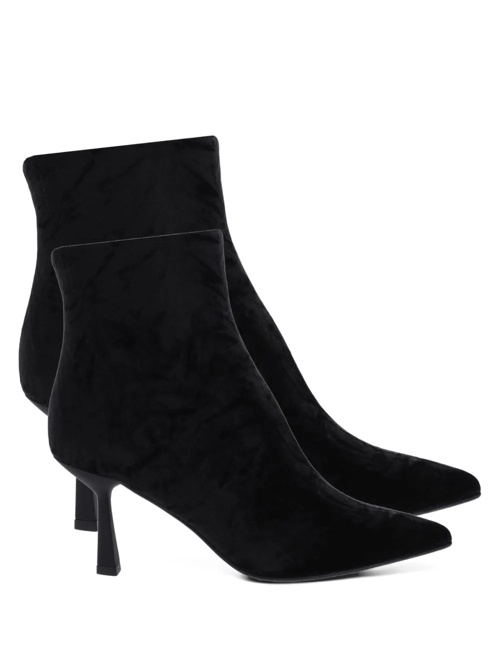 Velvet Ankle Boots by Paris Punk
