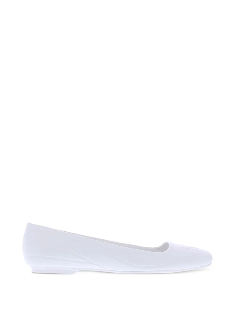 Eboni 2 Leather Ballet Flats by Calvin Klein
