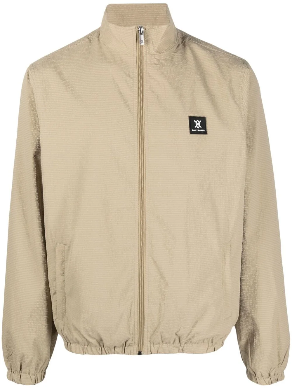 Logo-Patch Zip-Up Jacket by Daily Paper