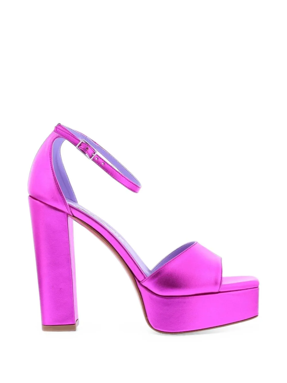 Metallic Platform Sandals by Albano