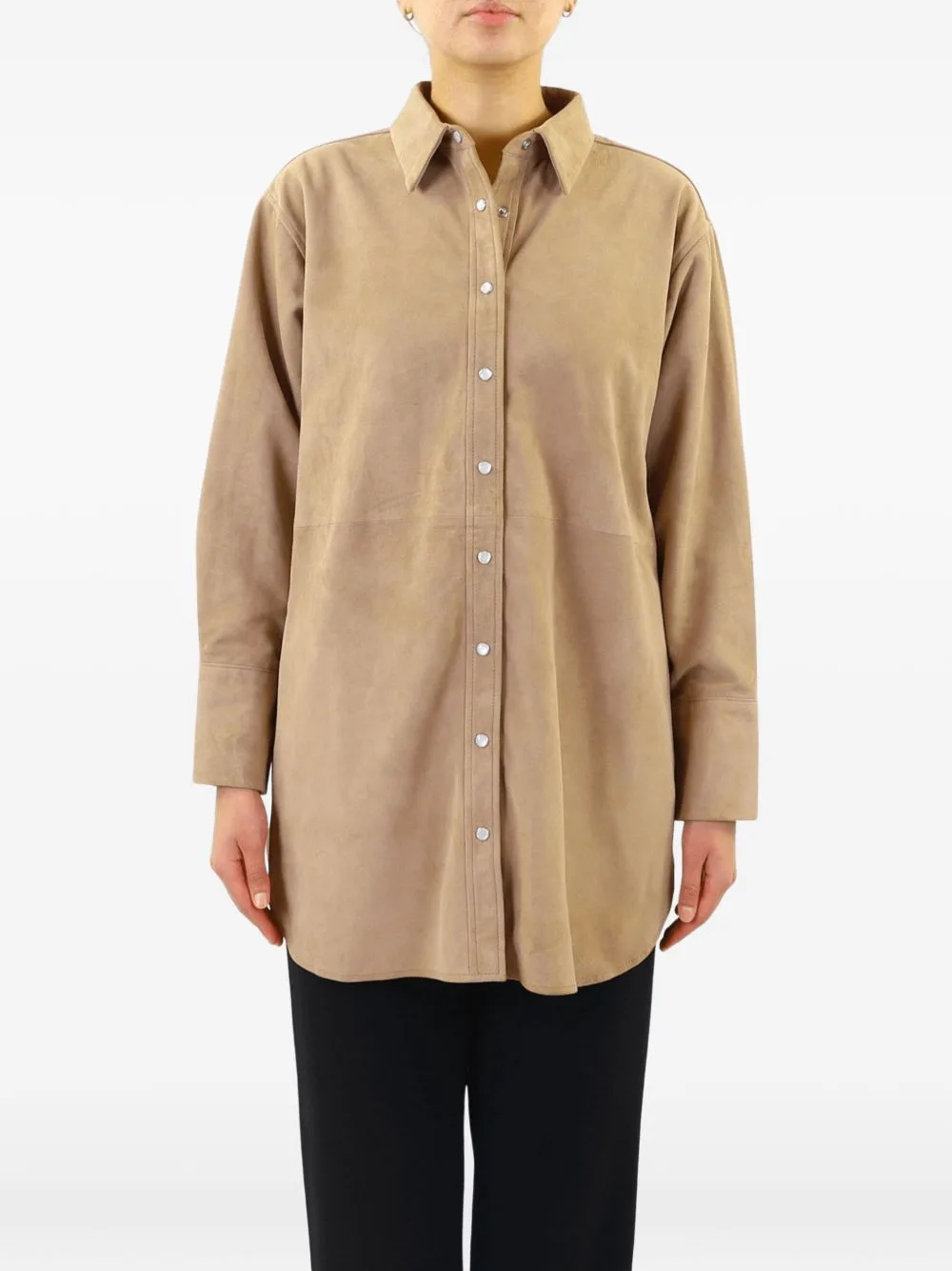Lizzy Suede Shirt by Goosecraft