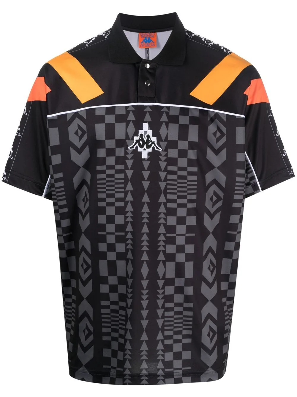 County of MILAN x KAPPA Logo-Patch Polo Shirt by COUNTY OF MILAN