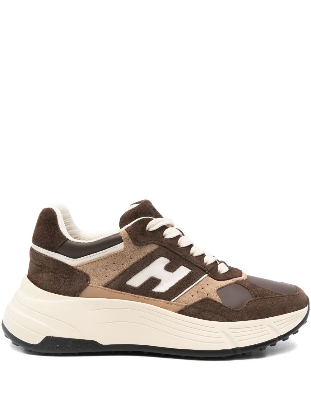Hyperlight Leather Sneakers by Hogan