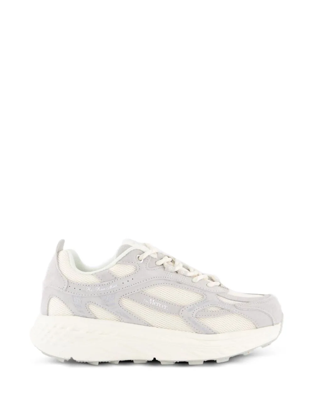 The Re-Run Max Suede-Panels Low-Top Sneakers by TheMercer.