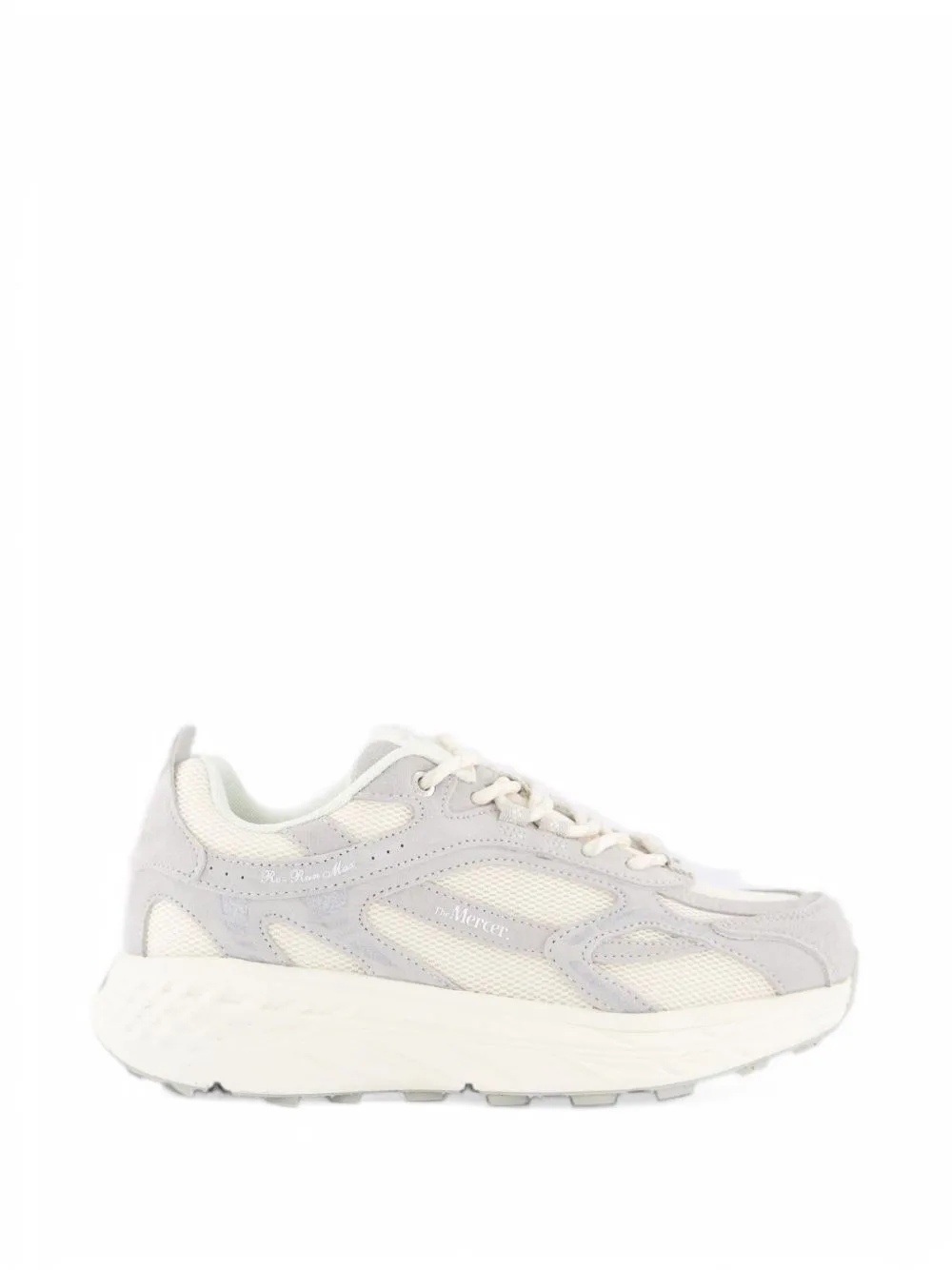 The Re-Run Max Suede-Panels Low-Top Sneakers by TheMercer.
