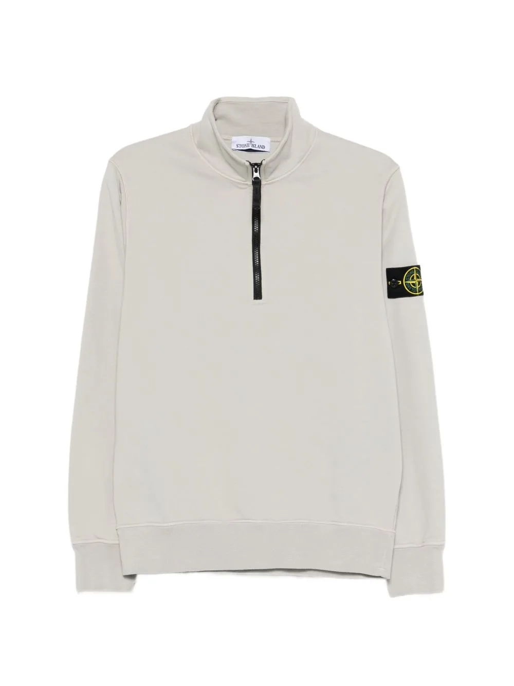 6100070 Organic Cotton Fleece Sweatshirt by Stone Island
