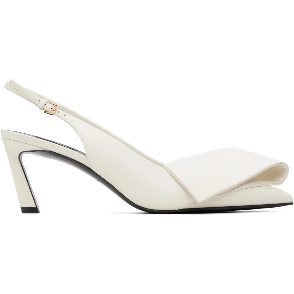 Twisted Ribbon Slingback Heels by Givenchy