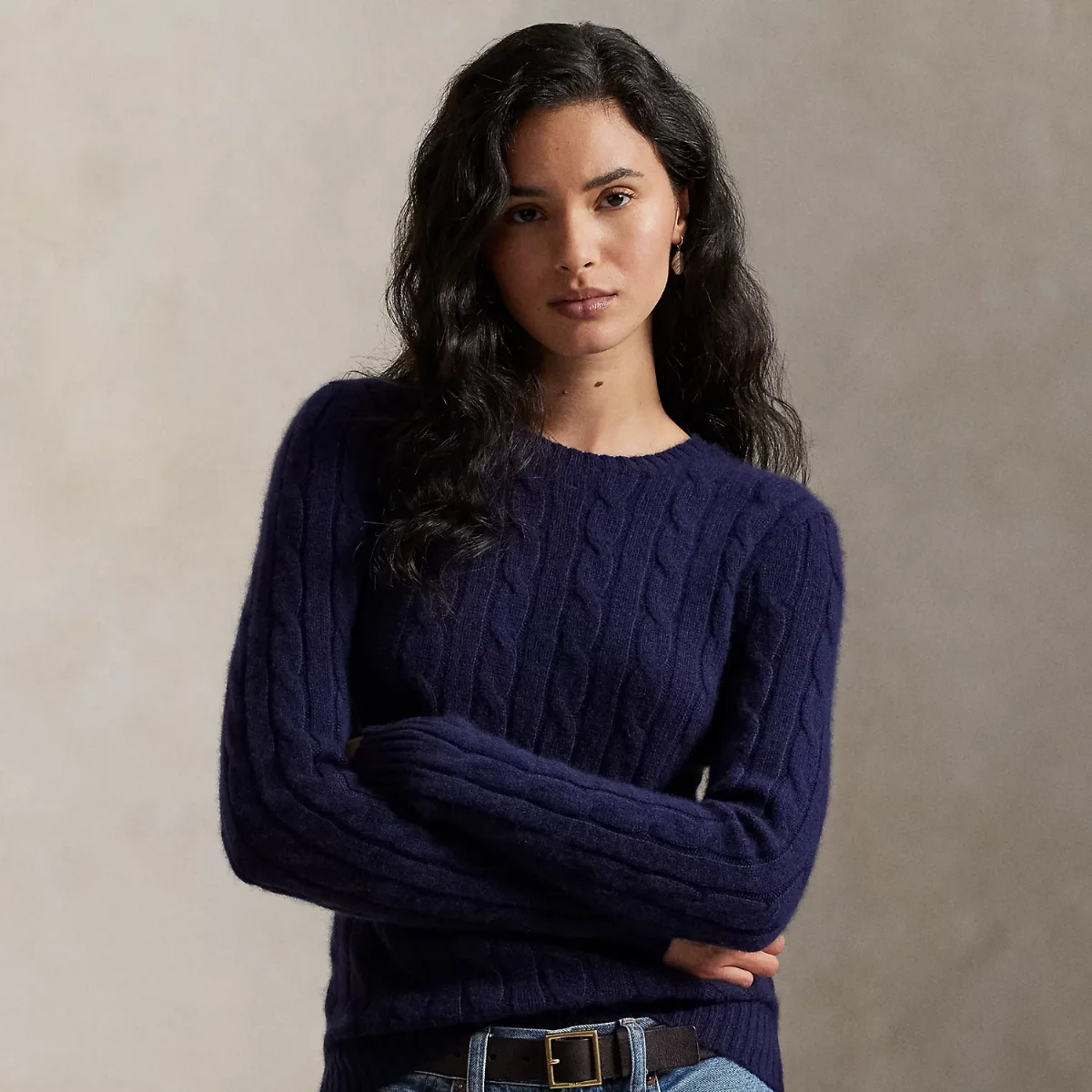 The Iconic Cable-Knit Cashmere Jumper