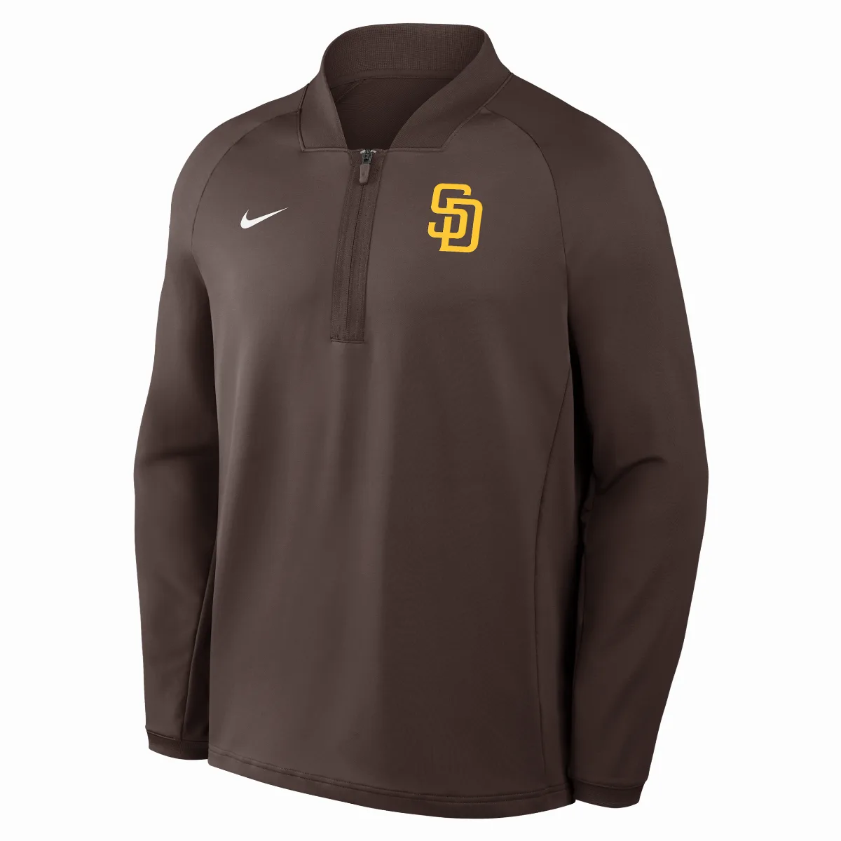 San Diego Padres Authentic Collection Dri-FIT MLB 1/2-Zip Long-Sleeve Top by Nike