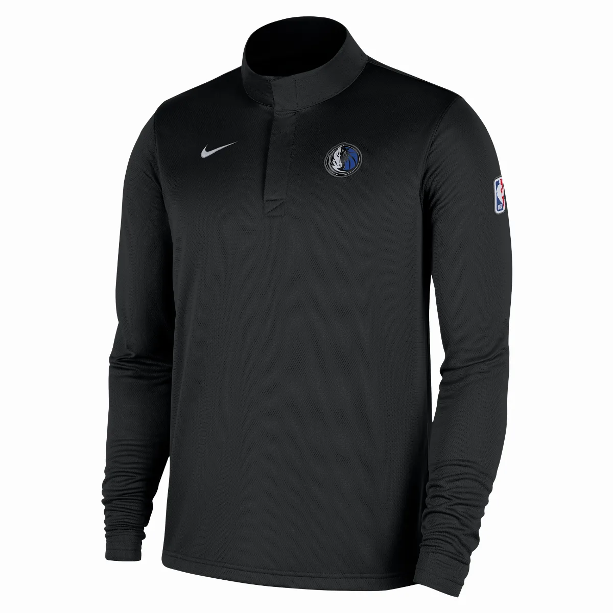 Dallas Mavericks Dri-FIT NBA 1/4-Zip Long-Sleeve Top by Nike
