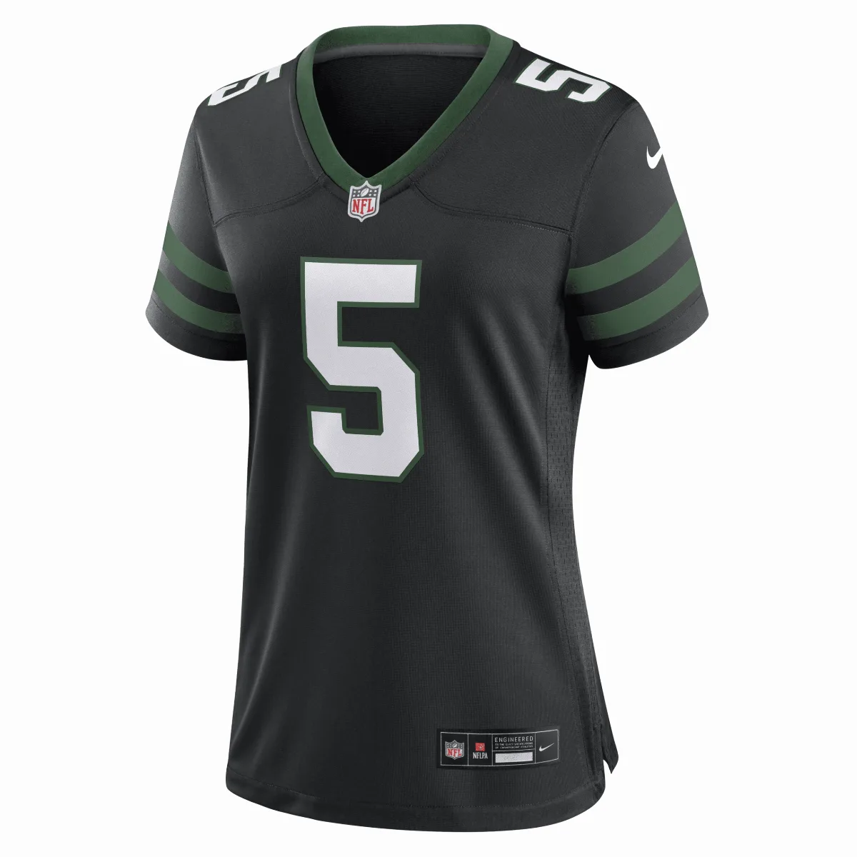 Garrett Wilson New York Jets NFL Game Football Jersey by Nike