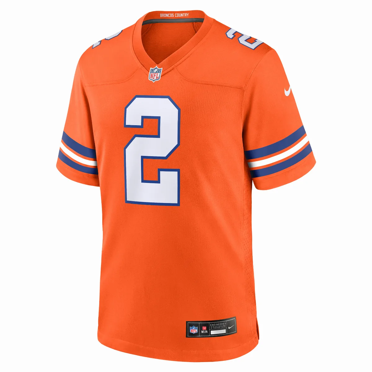 Patrick Surtain II Denver Broncos NFL Game Football Jersey by Nike