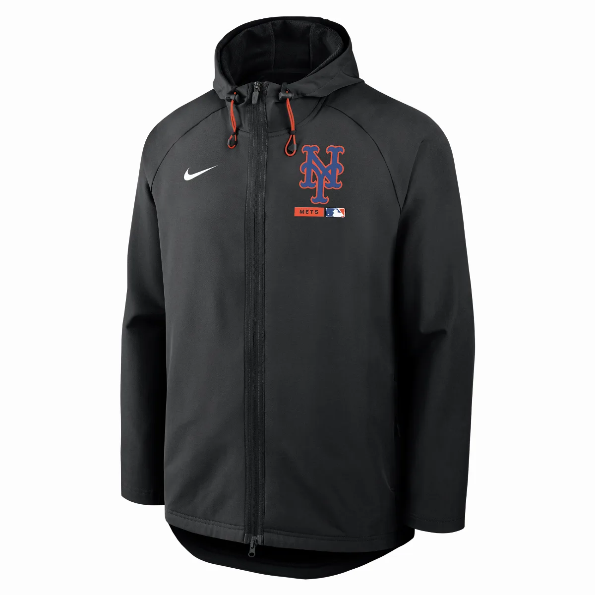 New York Mets Authentic Collection Therma-FIT MLB Full-Zip Hooded Jacket by Nike