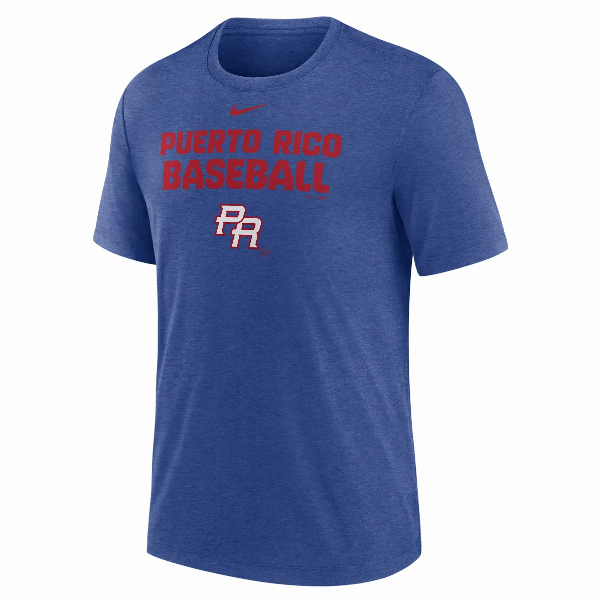 Puerto Rico National Baseball Team 2026 World Baseball Classic Stacked T-Shirt by Nike