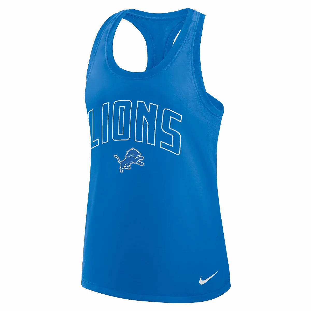 Detroit Lions Primetime Dri-FIT NFL Racerback Tank Top by Nike