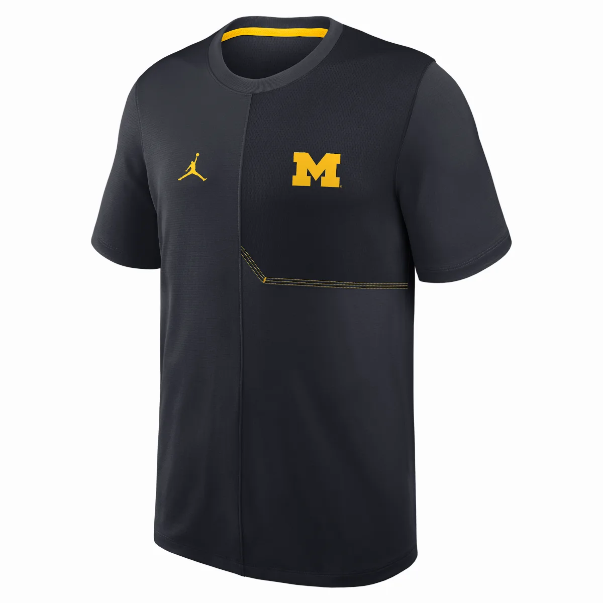 Michigan Sideline Coach Jordan Brand Dri-FIT College Top by Jordan