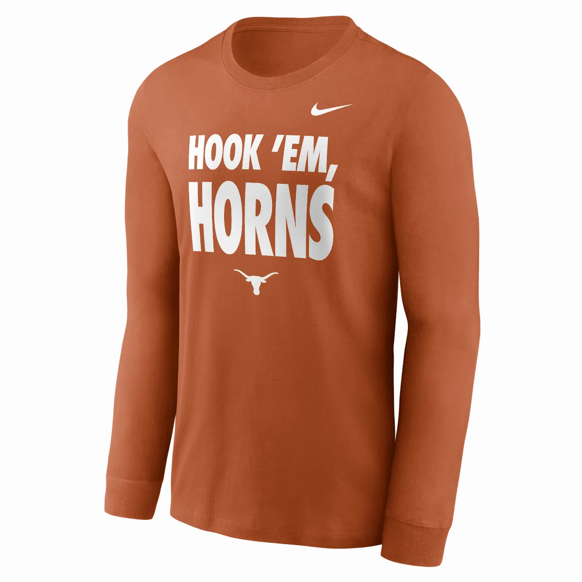 Texas Sideline Slogan Dri-FIT College Long-Sleeve T-Shirt by Nike