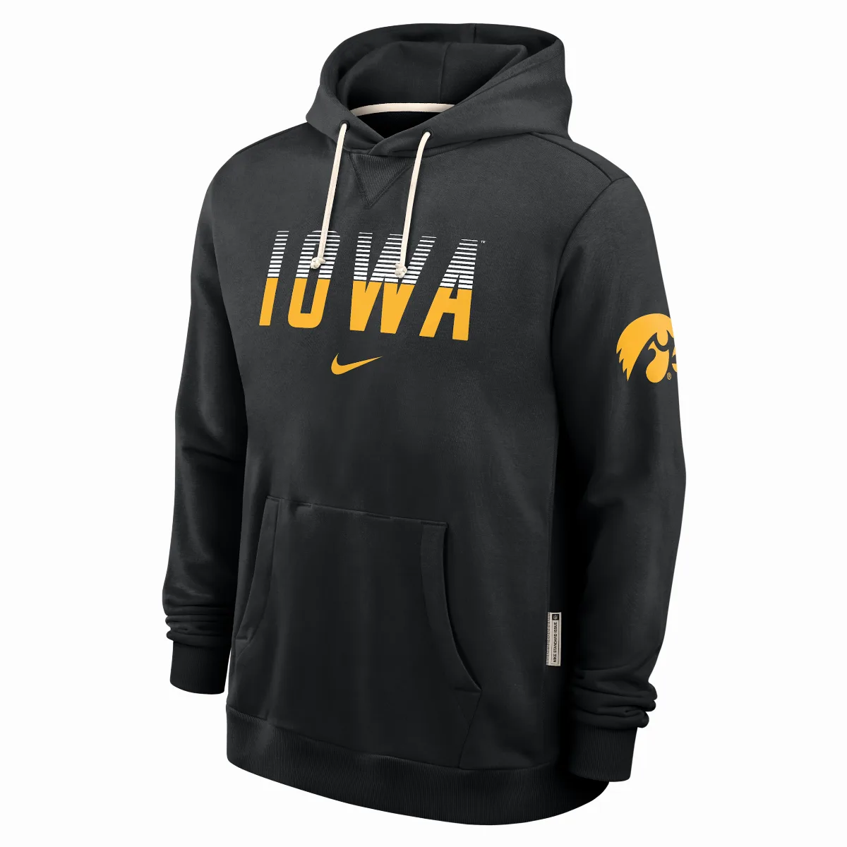 Iowa Sideline Standard Issue Dri-FIT College Pullover Hoodie by Nike