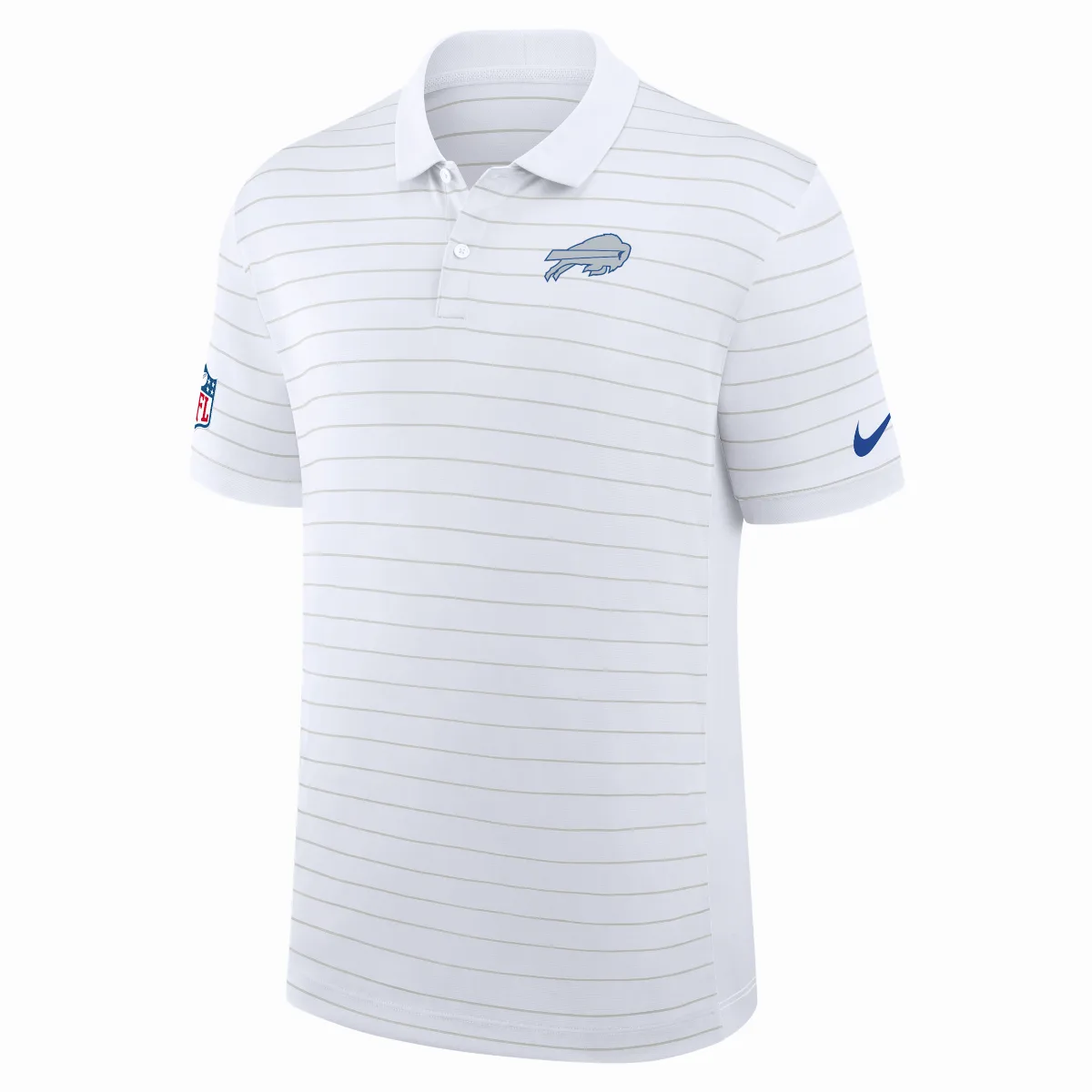 Buffalo Bills Rivalries Collection Sideline Victory Striped Dri-FIT NFL Polo by Nike