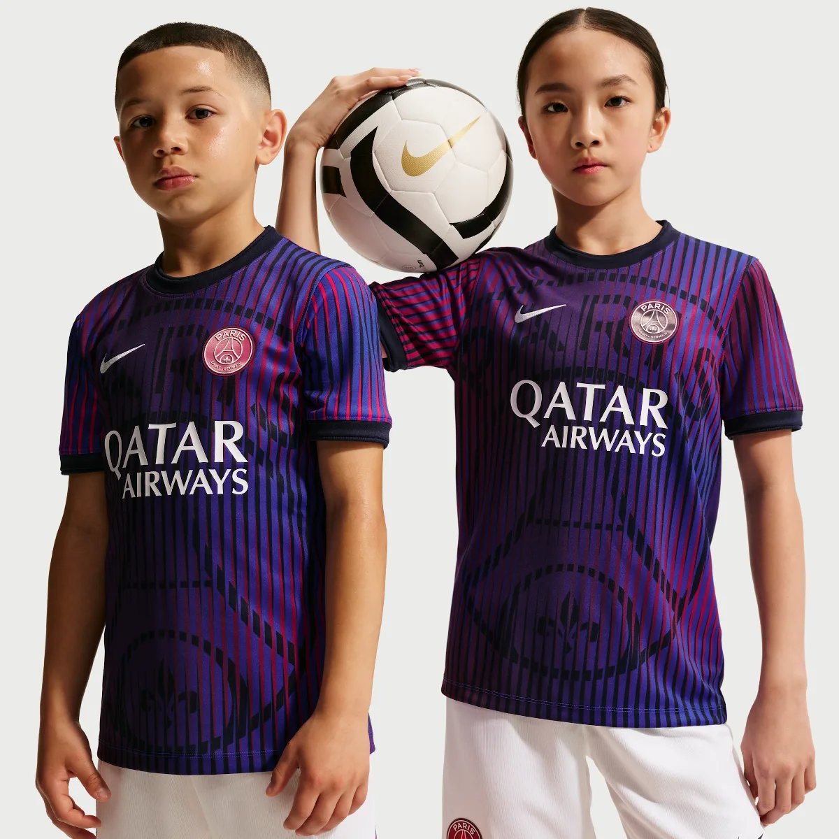 Paris Saint-Germain Away Dri-FIT Soccer Pre-Match Top by Nike