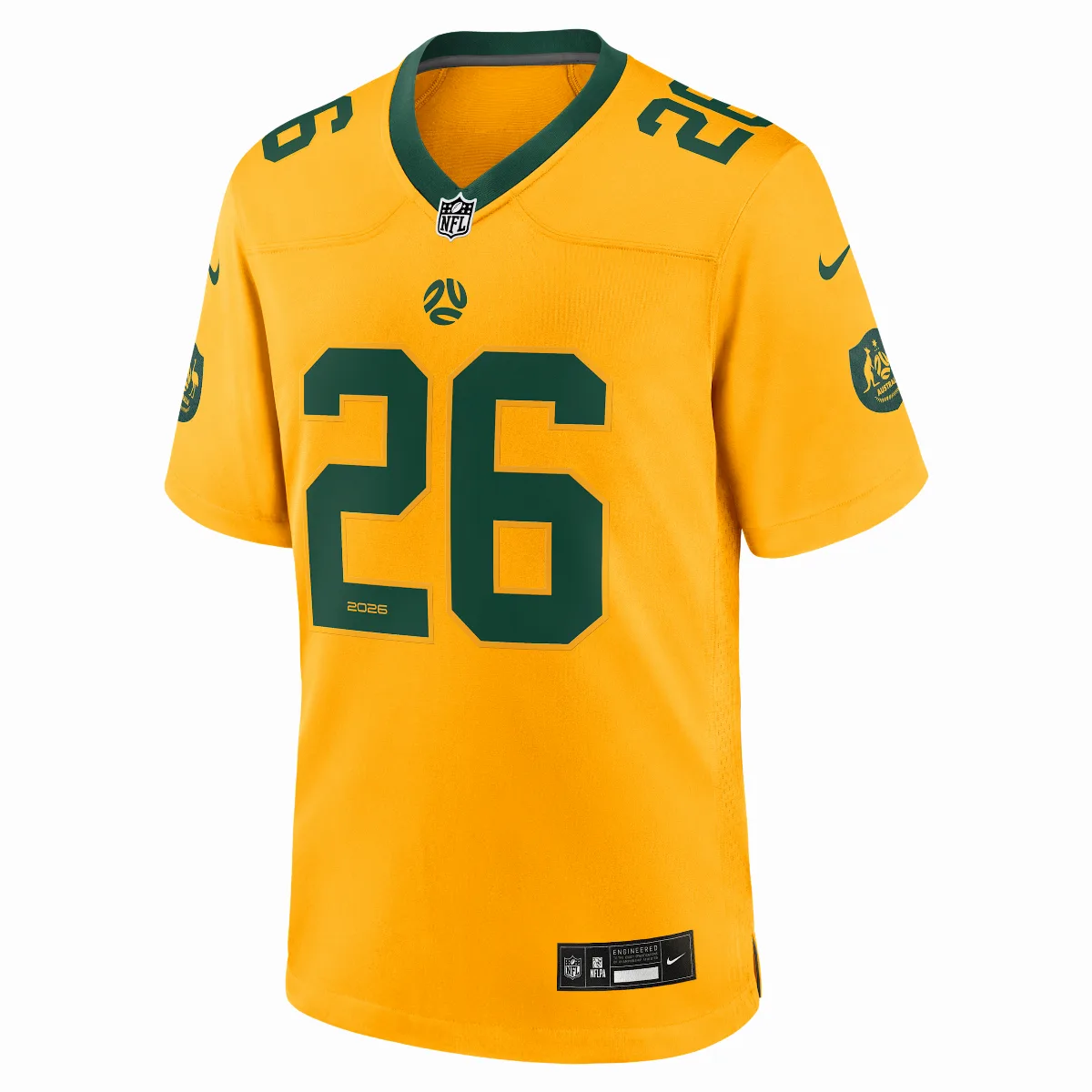 Australia National Team Soccer x NFL Game Jersey by Nike