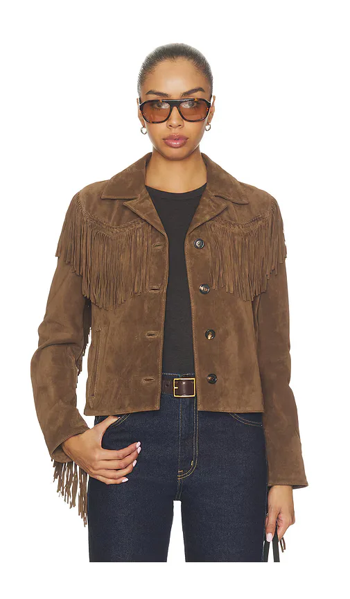 Eloi Suede Jacket by NILI LOTAN