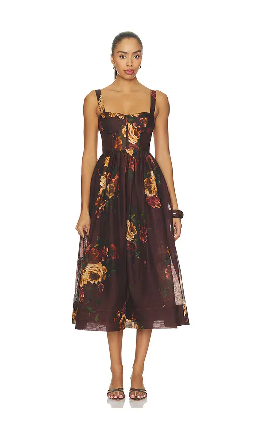 Phoebe Midi Dress by Cara Cara