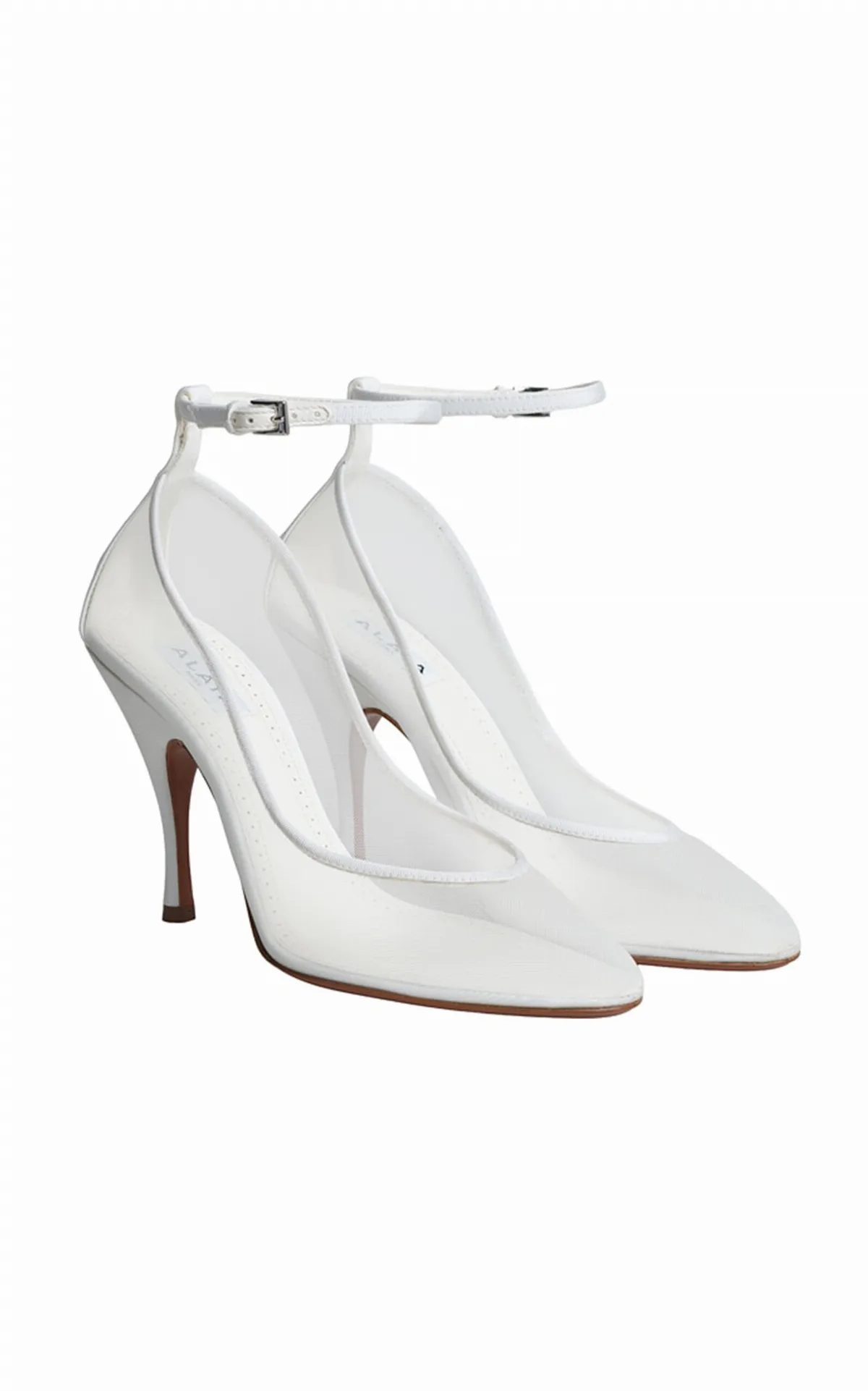 Sheer Tulle Pumps by ALAÏA