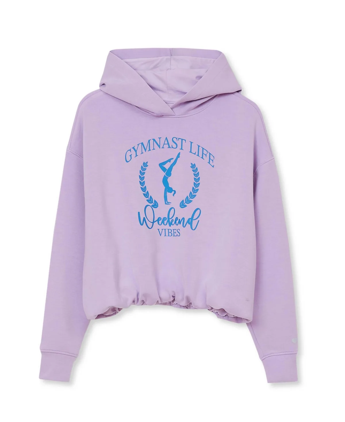 Long Sleeve Bubble Active Hoodie by Lands' End