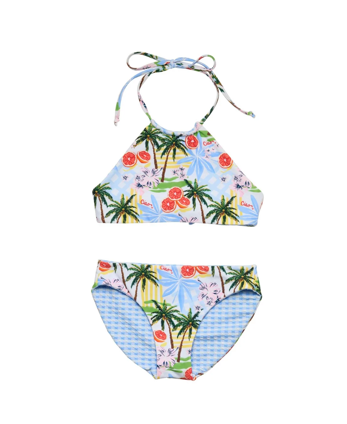 Ciao Paradiso Reversible Halter Bikini by Snapper Rock