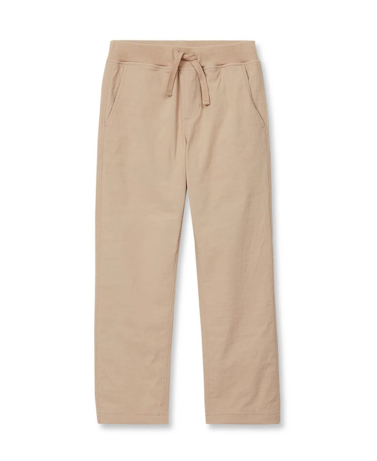 Iron Knee Stretch Jersey Lined Pull on Pants by Lands' End